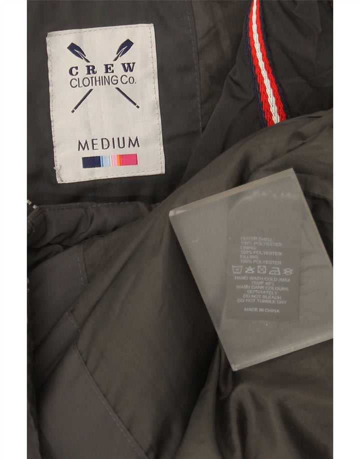 Crew Clothing Mens Padded Gilet UK 38 Medium Grey Polyester