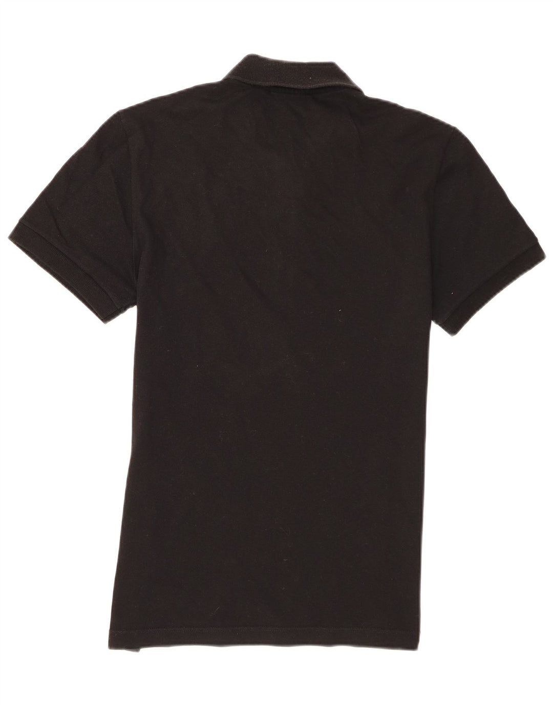 Lacoste Mens Polo Shirt Size 4 Medium Black Cotton
