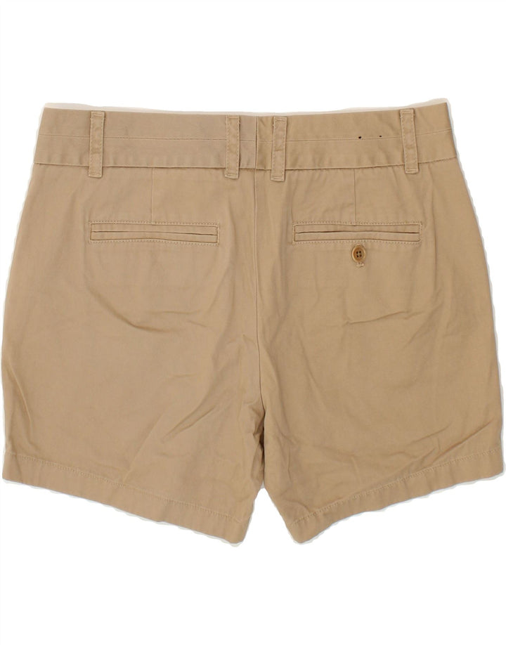 J. CREW Womens Hot Pants US 6 Medium W30 L5 Beige Cotton Vintage J. Crew and Second-Hand J. Crew from Messina Hembry 