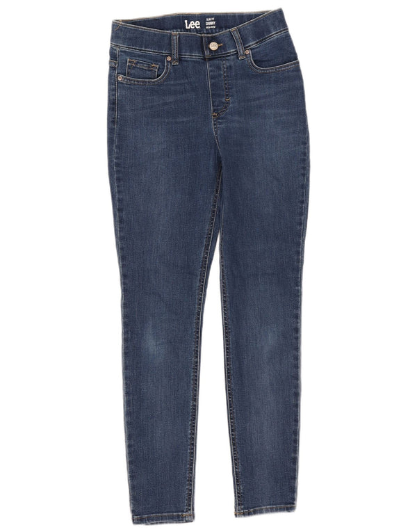 Lee Womens High Rise Slim Fit Skinny Jeans W28 L28 Blue