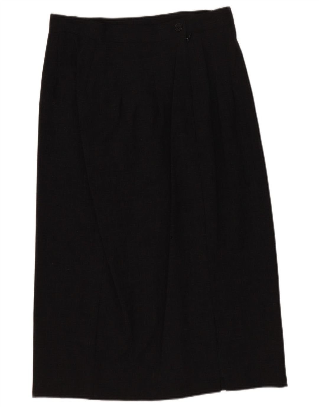 CALVIN KLEIN Womens Straight Skirt US 8 Medium W26  Grey Wool