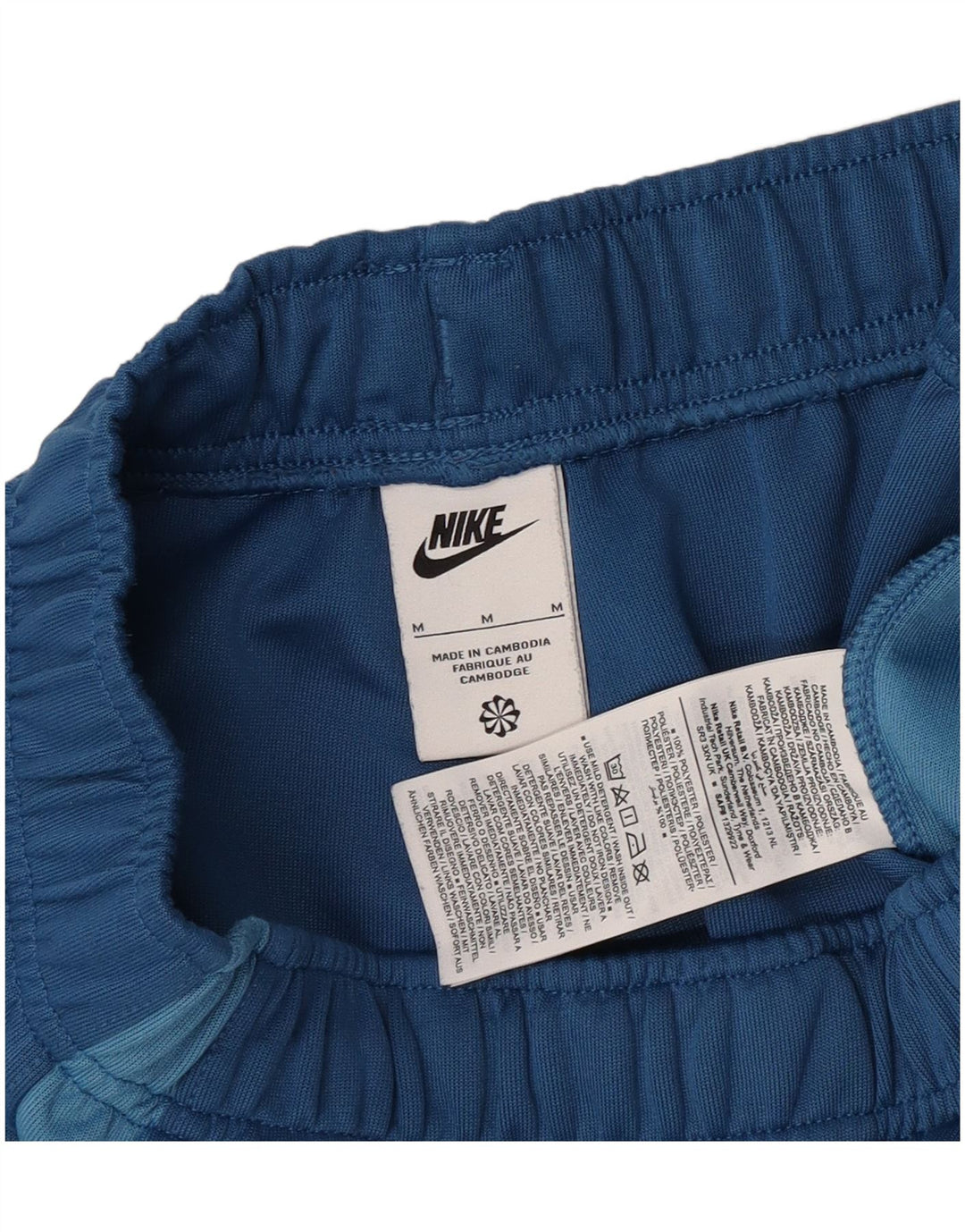Nike Mens Graphic Sport Shorts Medium  Blue Polyester