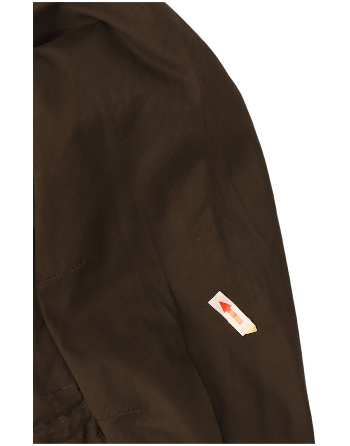 Superdry Womens The windparka Hooded Utility Jacket UK 6 XS Green Polyester