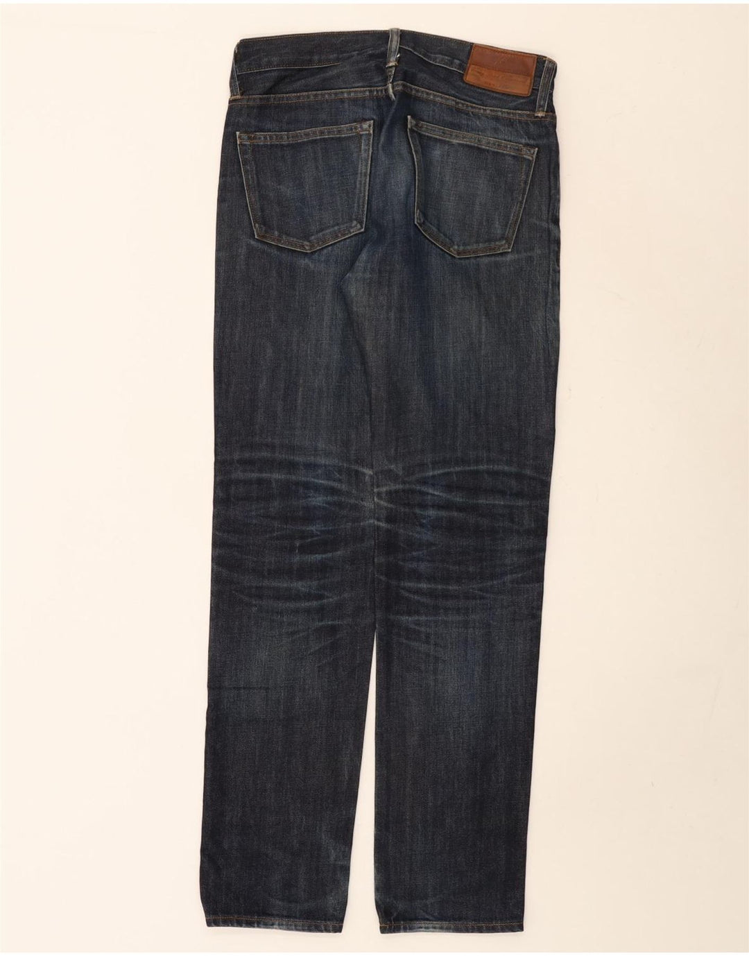 J. CREW Mens 770 Straight Jeans W29 L32 Navy Blue