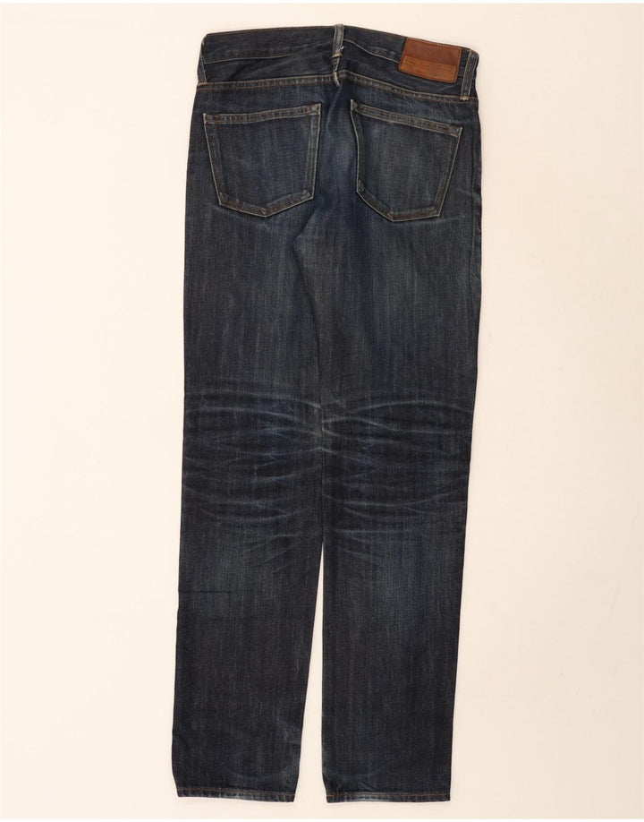 J. CREW Mens 770 Straight Jeans W29 L32 Navy Blue