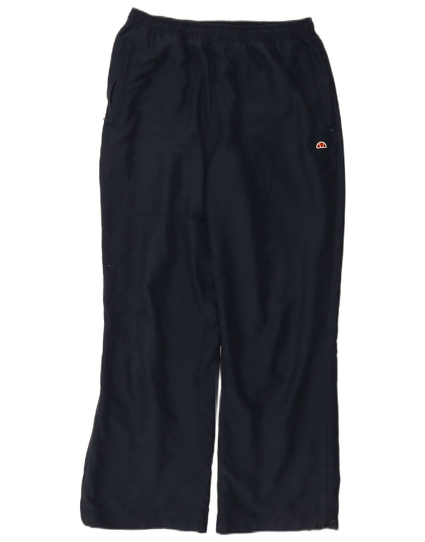 Ellesse Womens Tracksuit Trousers UK 12 Medium Navy Blue Polyester
