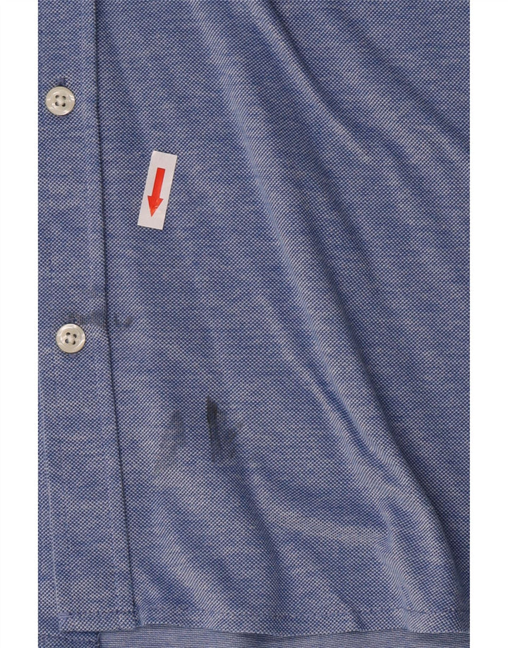 Jack & Jones Mens Shirt Small Blue Cotton