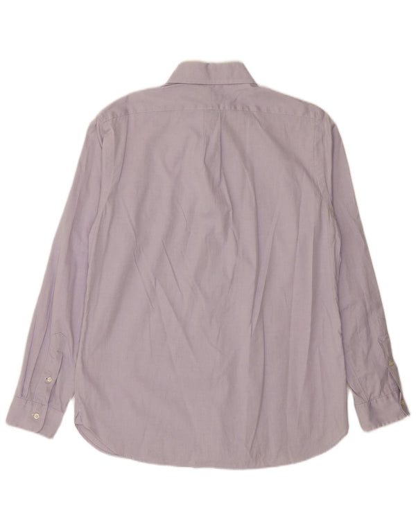 Polo Ralph Lauren Mens Shirt Size 16 Large Purple Cotton