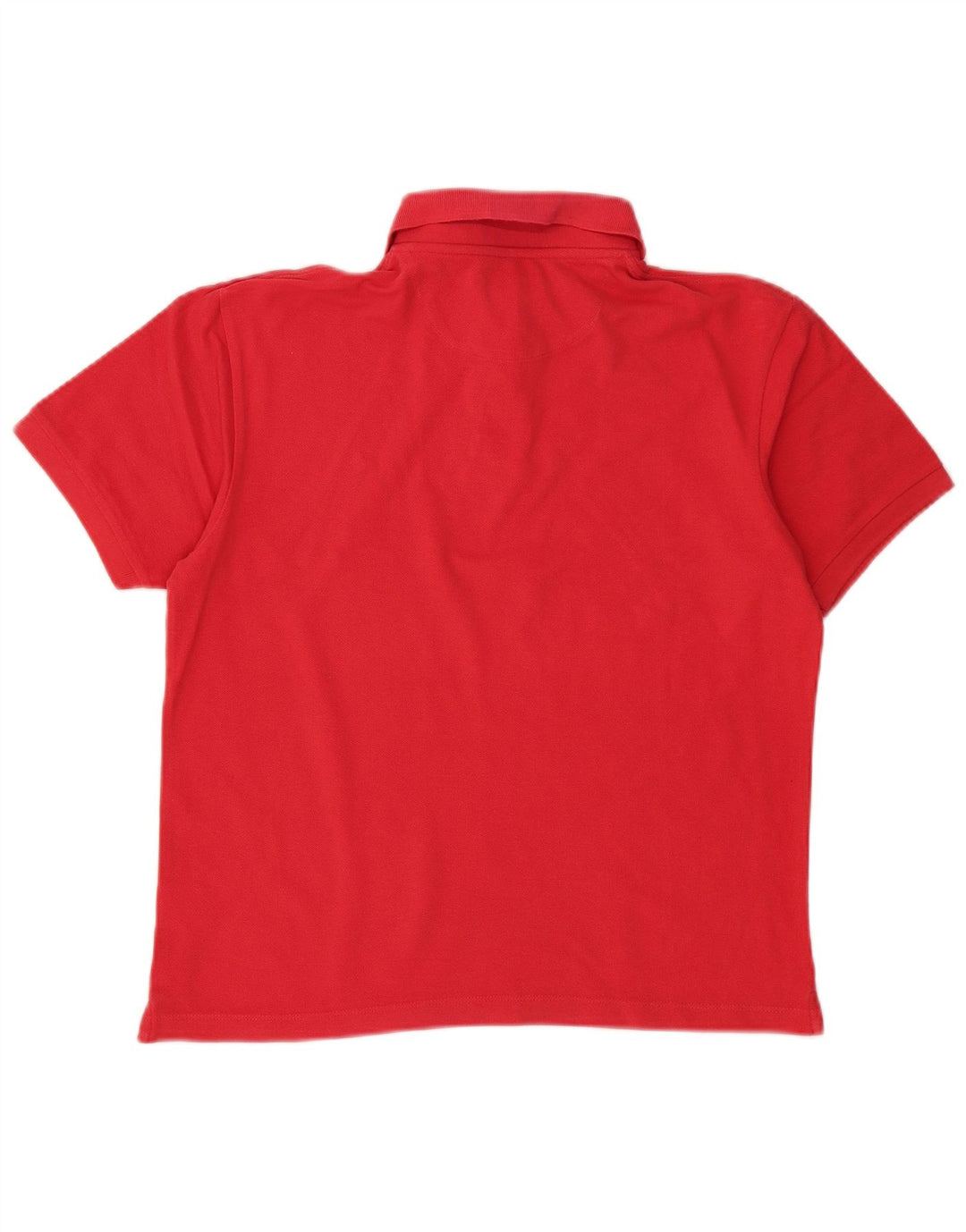BROOKSFIELD Mens Polo Shirt IT 50 Medium Red Cotton