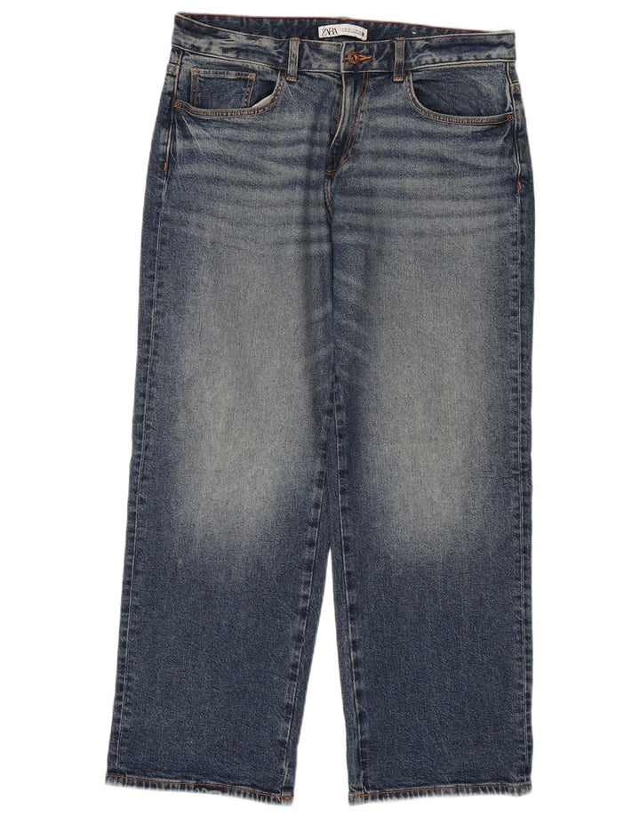 Zara Womens Loose Jeans EU 40 Medium W30 L29 Blue Cotton