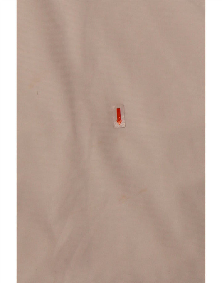 Nike Mens Tracksuit Top Jacket UK 38/40 Medium White Colourblock Polyester