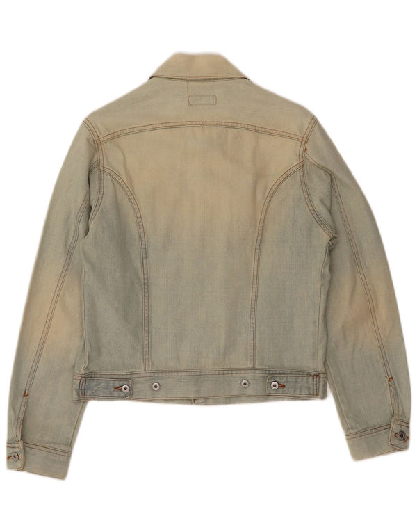 General Company Womens Denim Jacket UK 10 Small Blue