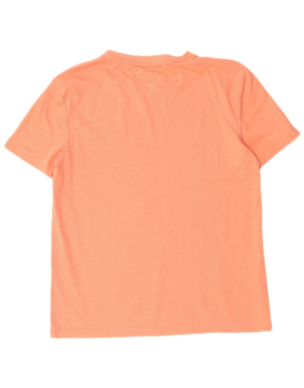 Calvin Klein Mens T-Shirt Top Medium Orange Cotton