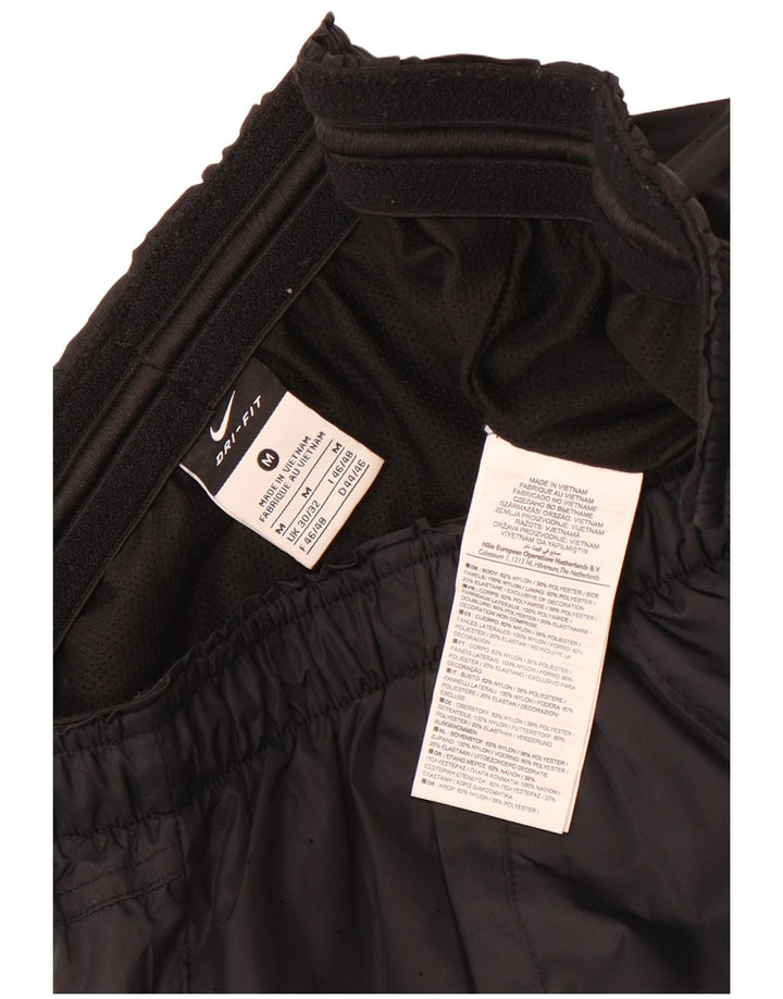 Nike Womens Tracksuit Trousers UK 30/32 Medium  Black Nylon