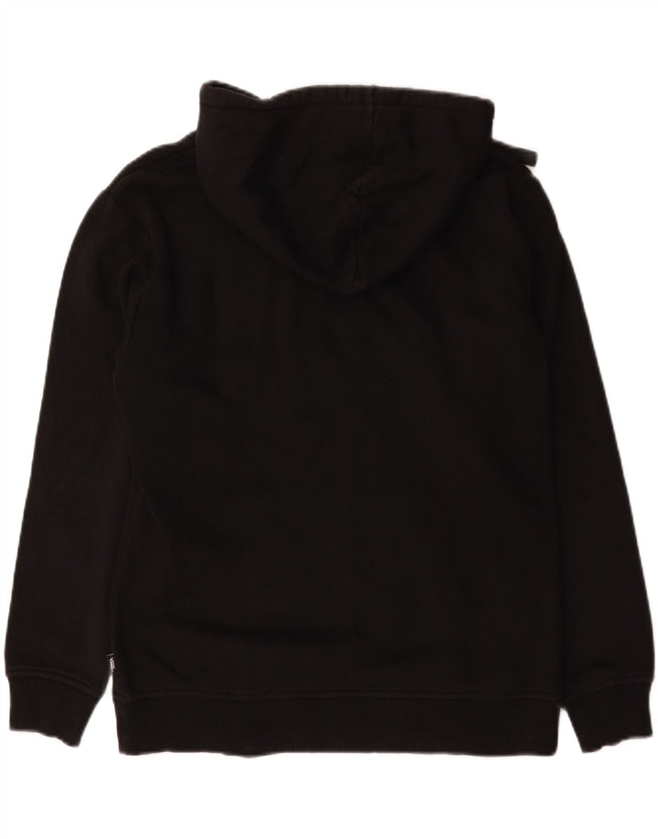 Vans Mens Graphic Hoodie Jumper Medium Black Cotton