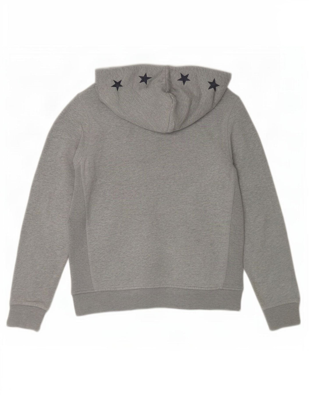 Converse Womens Graphic Hoodie Jumper UK 14 Medium Grey
