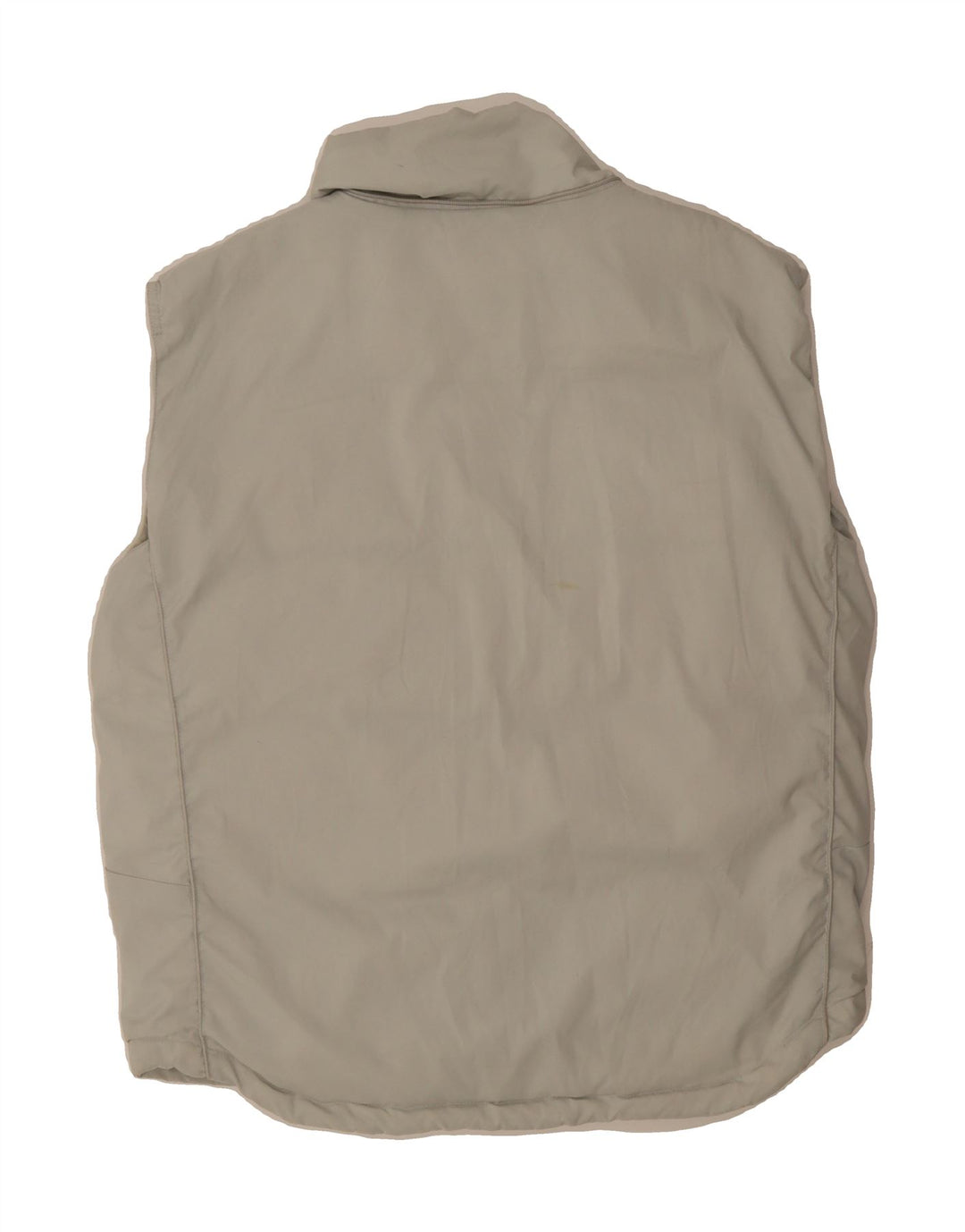 CHAMPION Mens Padded Gilet UK 40 Large Grey Polyester Vintage Champion and Second-Hand Champion from Messina Hembry 