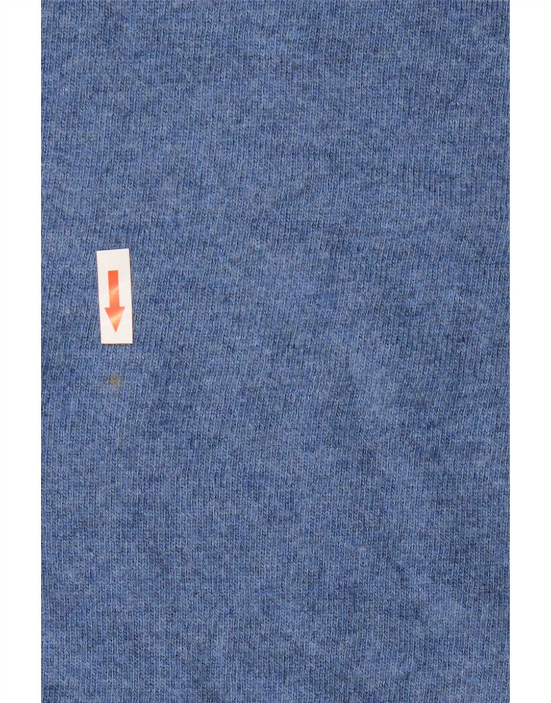 Zara Mens Crew Neck Jumper Sweater Large Blue Polyamide