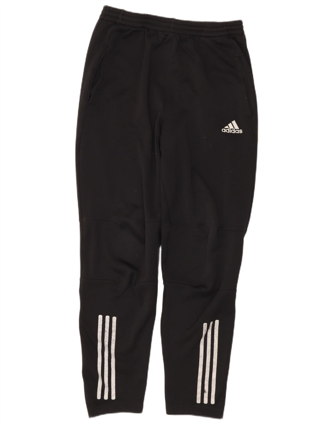 ADIDAS Mens Tracksuit Trousers UK 42/44 Large  Black Polyester