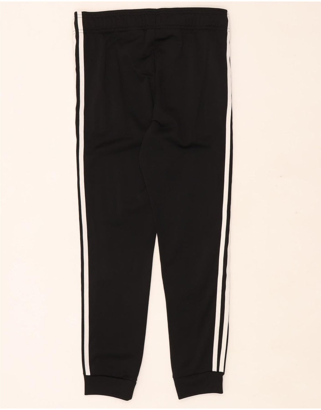 Adidas Boys Tracksuit Trousers Joggers 11-12 Years  Black Polyester