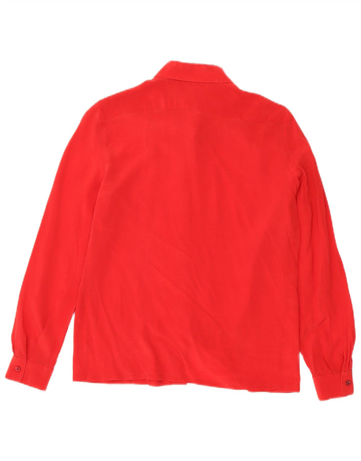 Vintage Womens Shirt Blouse IT 42 Medium Red