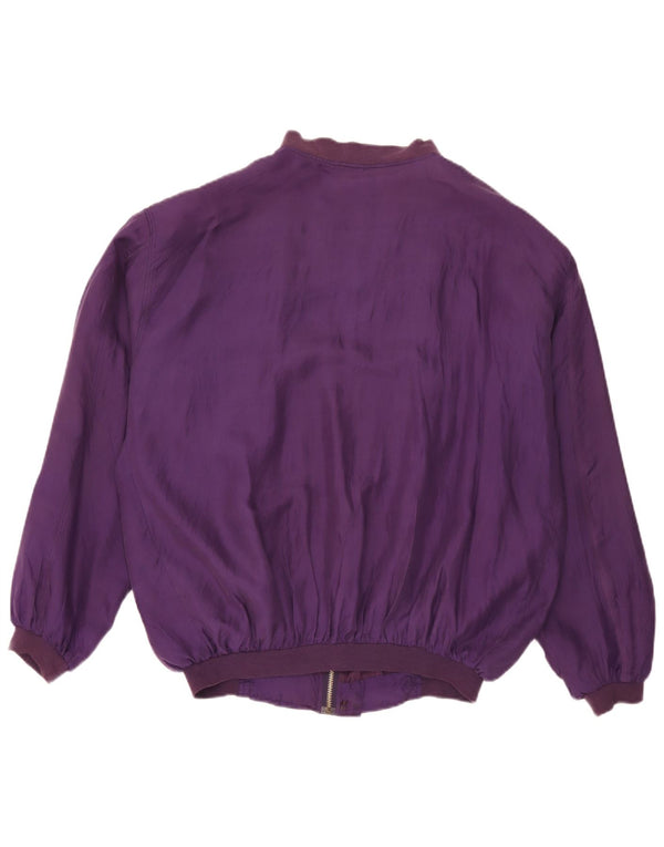 Pierre Cardin Mens Bomber Jacket UK 42XL Purple