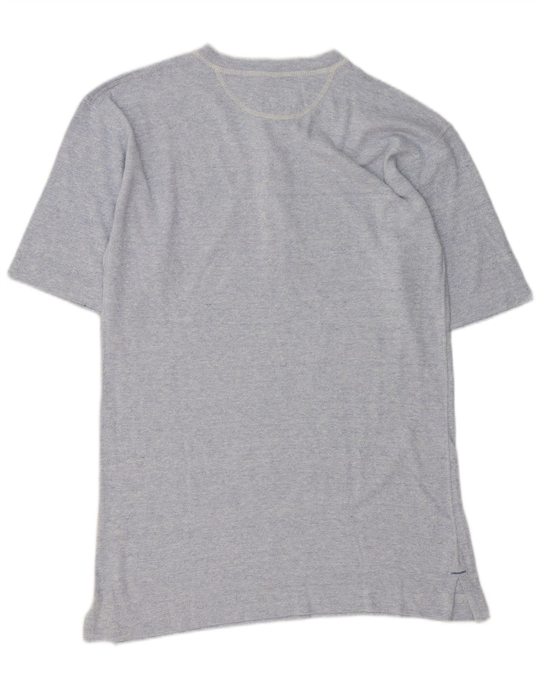 BEST COMPANY Mens Polo Shirt Large Blue Cotton