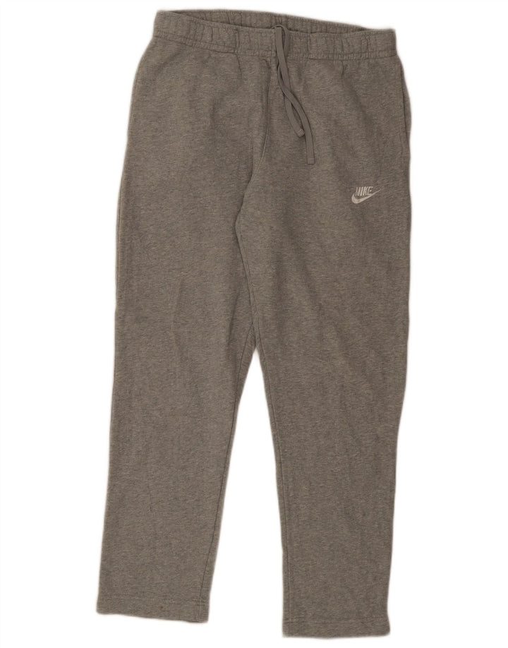 Nike Mens Tracksuit Trousers Medium Grey Cotton