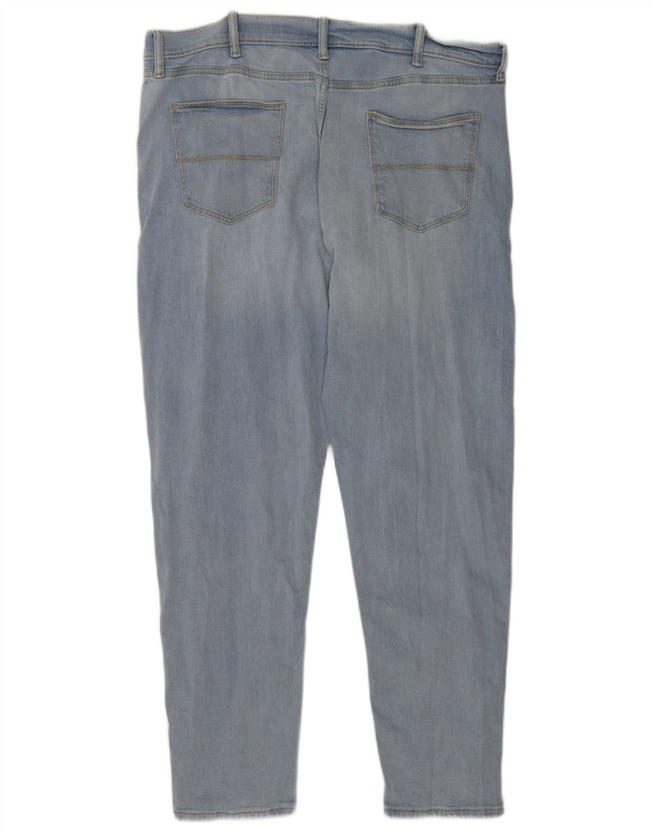 Marks & Spencer Mens Tapered Jeans W38 L30 Blue Cotton