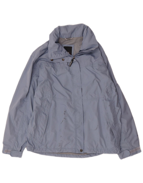 MC Kinley Womens Rain Jacket UK 16 Large Blue Polyester