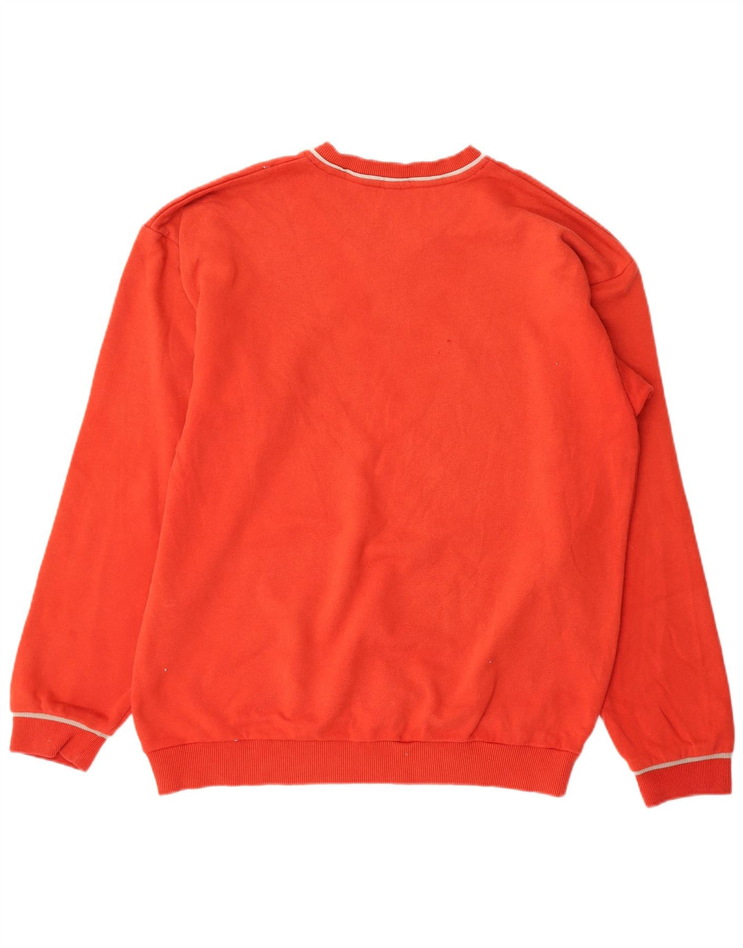 FILA Mens Sweatshirt Jumper Medium Orange