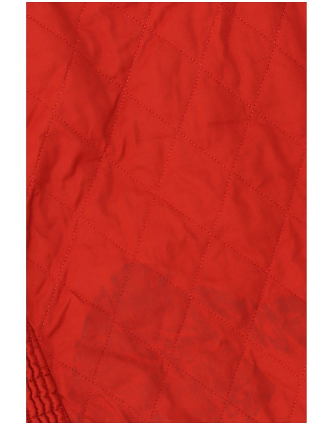 Barbour Womens Quilted Jacket UK 14 Large Red Polyester
