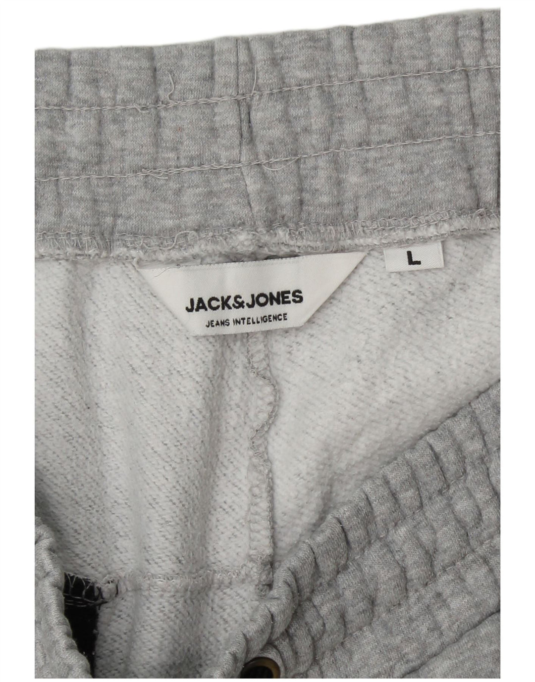 JACK & JONES Mens Tracksuit Trousers Joggers Large  Grey Colourblock