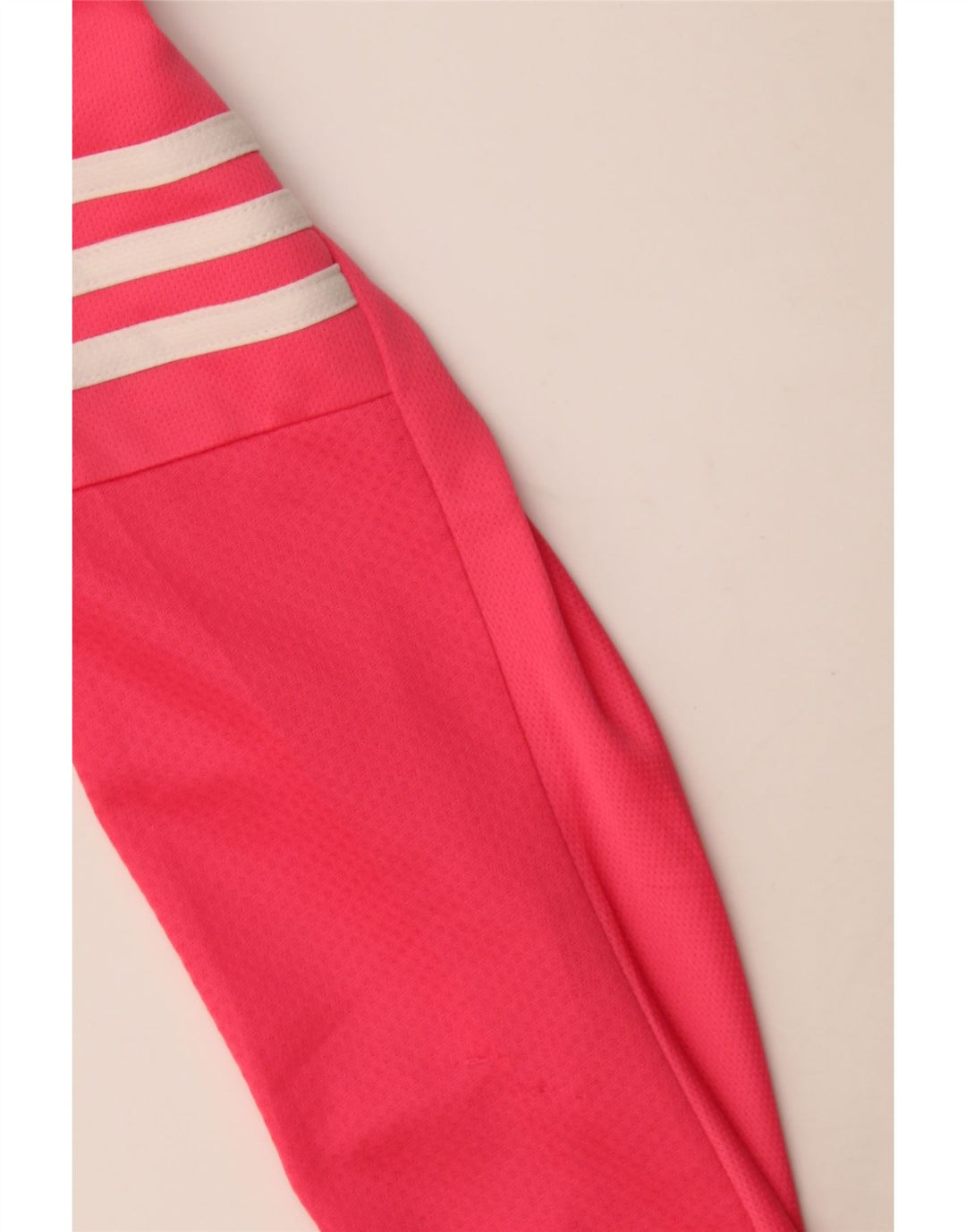 Adidas Womens Top Long Sleeve UK 12/14 Medium Pink Polyester