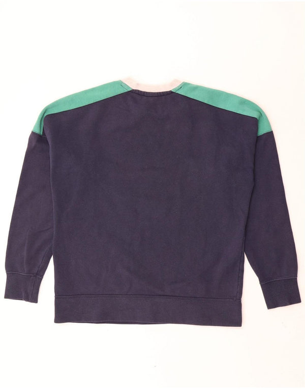 Nike Mens Graphic Sweatshirt Jumper Medium Multicoloured Colourblock Cotton