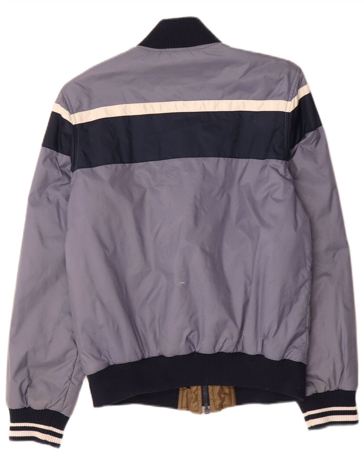 Benetton Boys Graphic Reversible Jacket 11-12 Years Grey