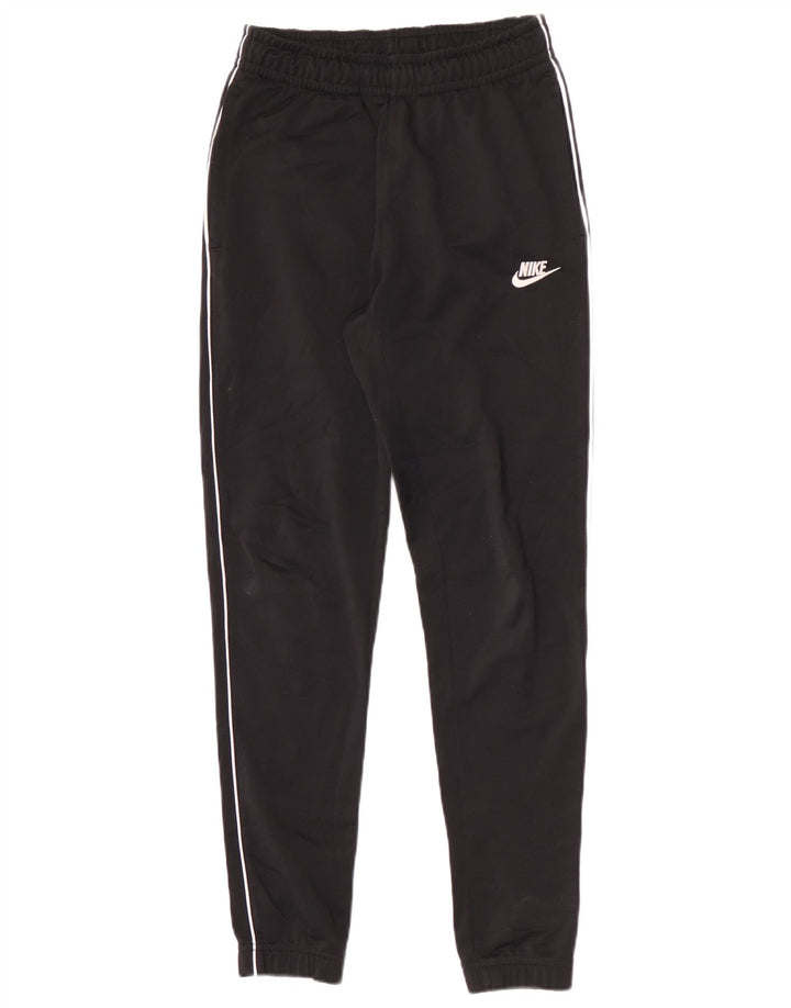 Nike Mens Tracksuit Trousers Joggers XS Black Polyester