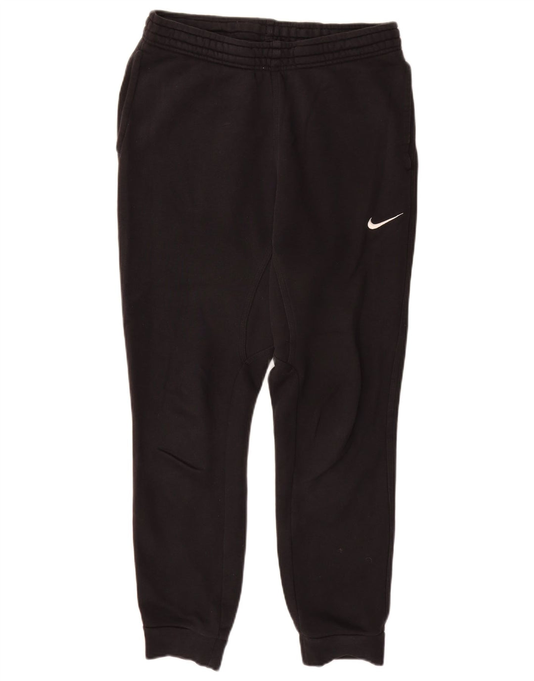 NIKE Mens Tracksuit Trousers Joggers Medium  Black Cotton