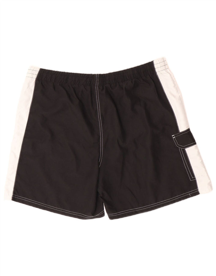 Fila Mens Cargo Swimming Shorts XL  Black Colourblock Polyester