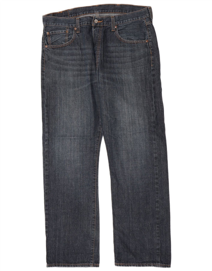 Levi's Mens 501 Straight Jeans W38 L32 Blue Cotton
