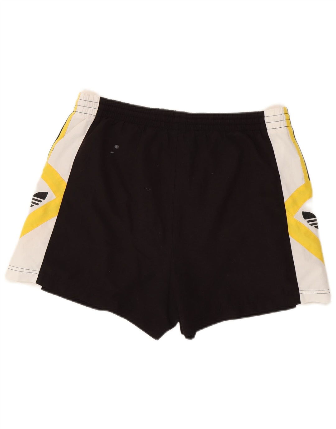 Adidas Mens Graphic Sport Shorts Medium  Black Colourblock Polyester