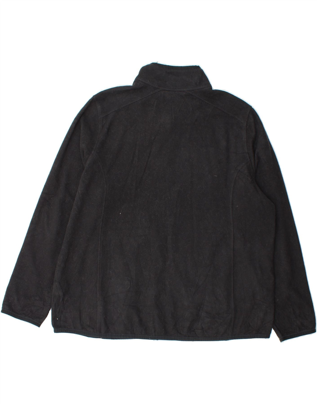 L.L.BEAN Womens Fleece Jacket UK 20 2XL Navy Blue Polyester Vintage L.L.Bean and Second-Hand L.L.Bean from Messina Hembry 