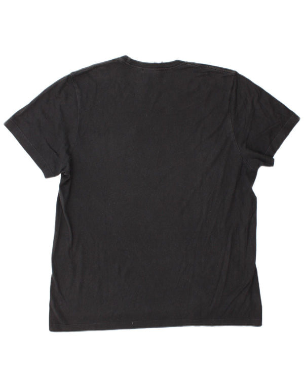 Adidas Mens Graphic T-Shirt Top Large Grey Cotton