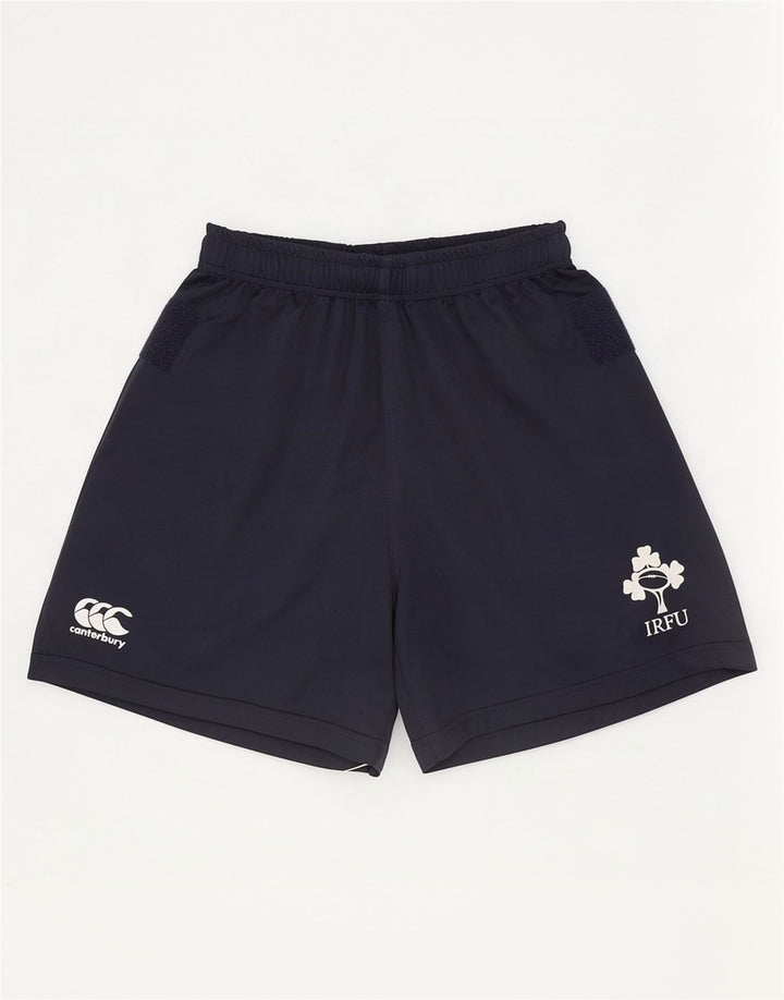 Canterbury Mens IRFU Sport Shorts Medium Navy Blue Polyester