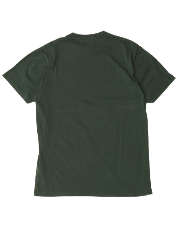Vans Mens Classic Fit T-Shirt Top Large Green Cotton