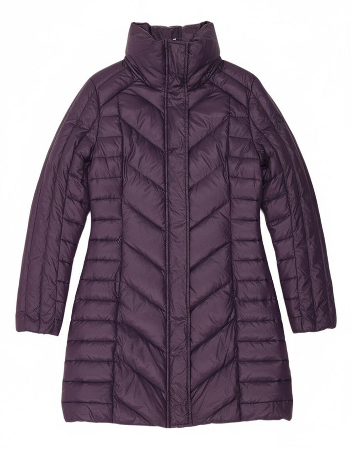 DIADORA Womens Padded Coat UK 10 Small Purple Polyamide