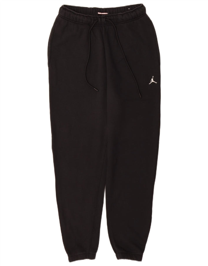JORDAN Mens Tracksuit Trousers Joggers Medium  Black Cotton