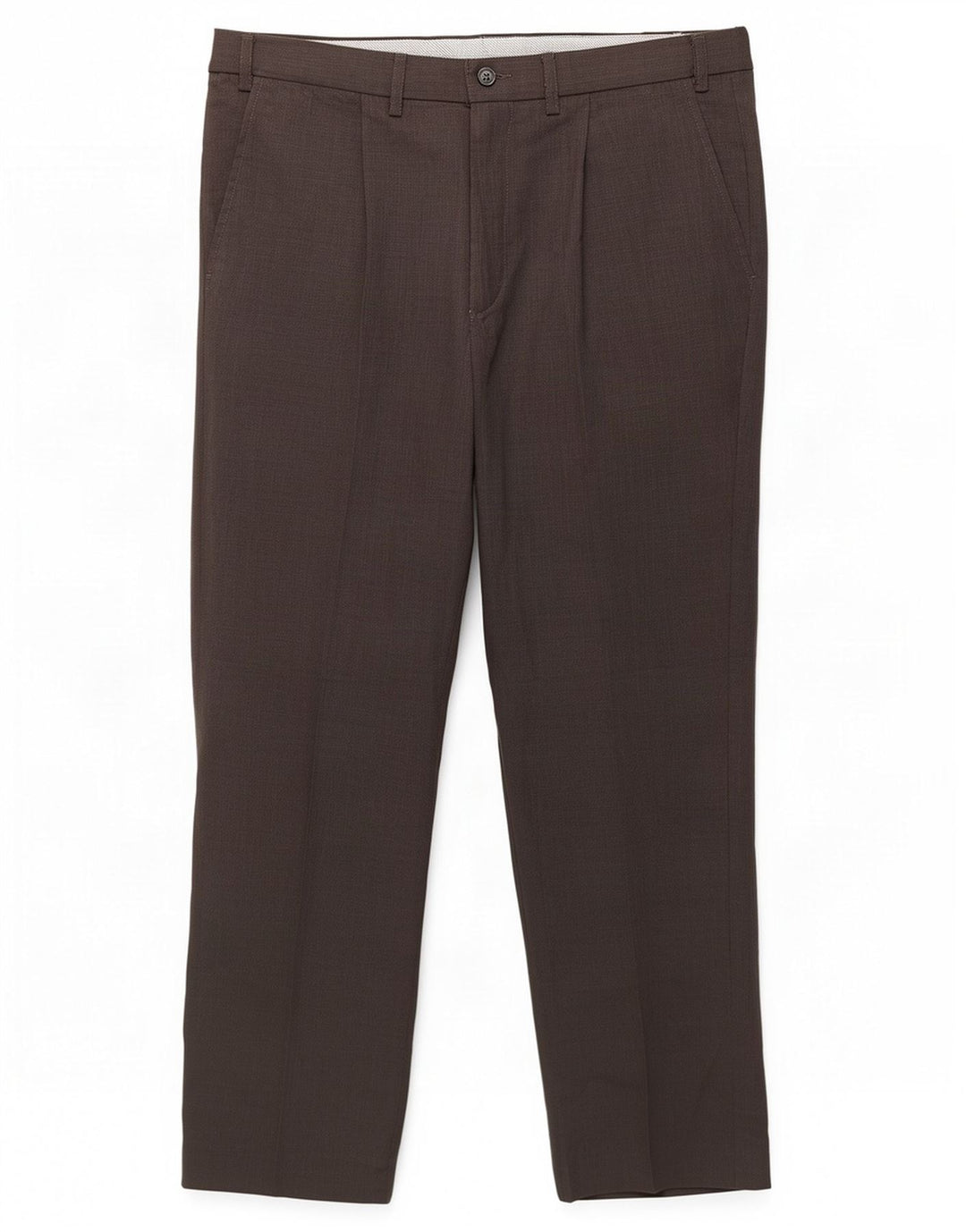Marks & Spencer Mens Pegged Suit Trousers W36 L31 Grey Polyester