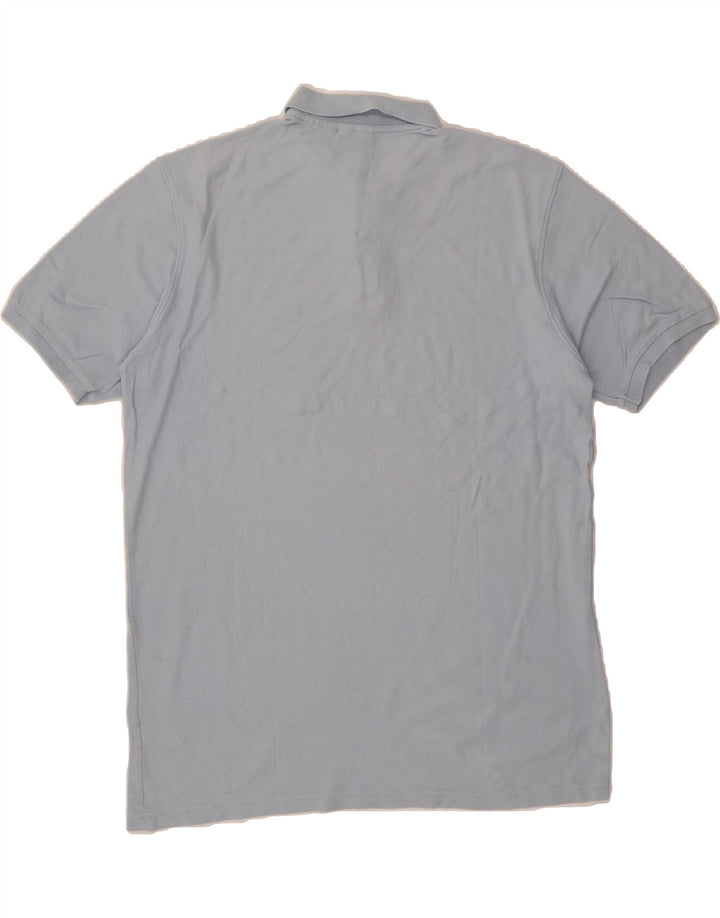 FILA Mens Polo Shirt XL Blue Cotton Vintage Fila and Second-Hand Fila from Messina Hembry 