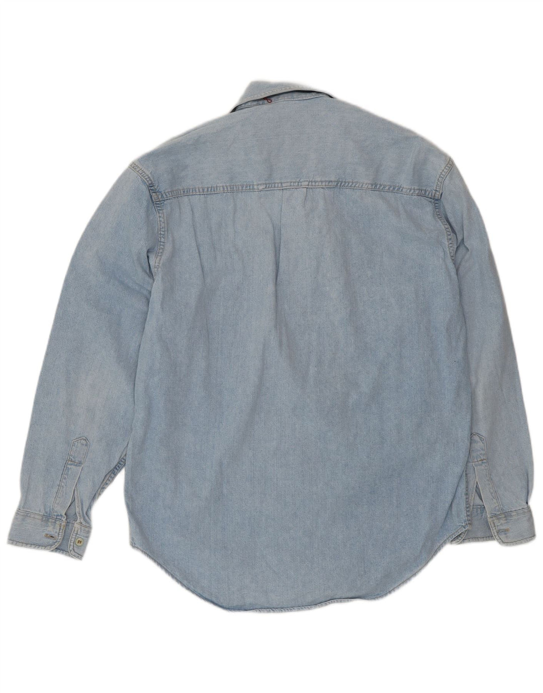 Charro Mens Denim Shirt Medium Blue